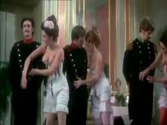 Wives use a covert camera to masturbate and dance the Danish Polonaise.